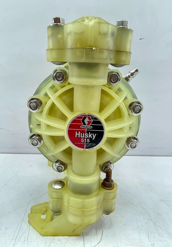 Graco Husky 515 D5B911 Air Operated Double Diaphragm Pump Polypropylene 1/2" - Image 3 of 4