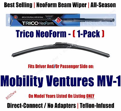 Super Premium NeoForm Wiper (Qty 1) fits 2015-16 Mobility Ventures MV-1 - 16220