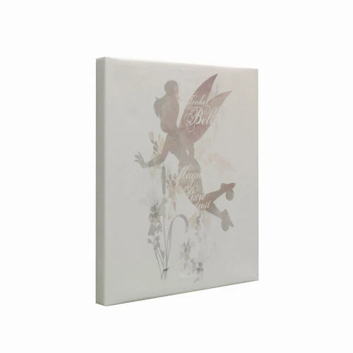 Disney Wandbild Keilrahmen Bild Leinwand Tinkerbell Feen Kinder 35x35cm - Bild 2 von 2
