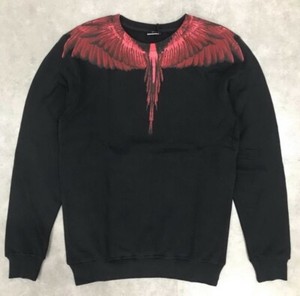 marcelo burlon felpa rossa