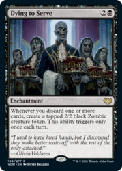 Dying to Serve (Foil) - Innistrad: Crimson Vow #109