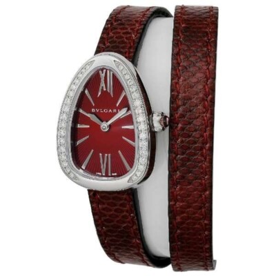 BVLGARI  SPS27C9SDL  Serpenti Red woman