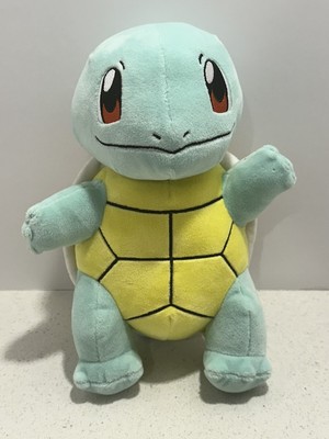 Pokemon Squirtle Open Eyes Brown Shell Wicked Cool Toys 8'' Plush Great Shape