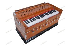 Best Harmonium 9 Stopper Chudidaar Multi Bellows 42 Key Two Reed Baja With Bag