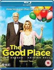 THE GOOD PLACE Season Two 2 Zone B Blu-ray Disc Kristen Bell Ted Danson NEW