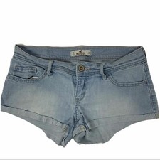 Hollister rolled cuff cutoff denim shorts 3 / 26