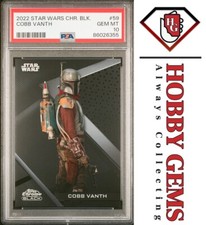 2022 Topps Star Wars Chrome Black Trading Cards Checklist and Odds 25