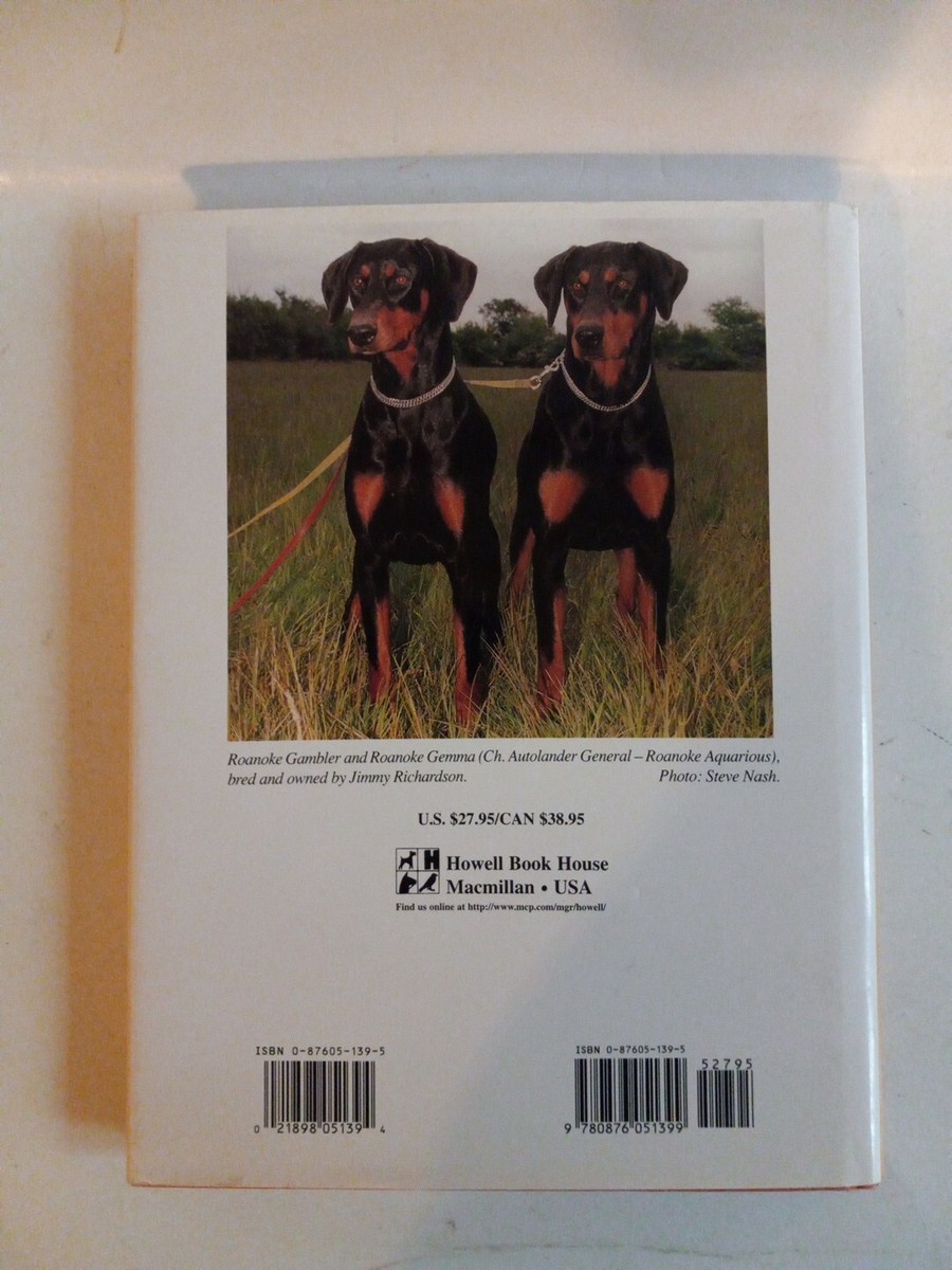 DOBERMAN PINSCHERS TODAY By Jimmy Richardson - Hardcover VG