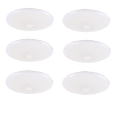 Facon 6pcs 12v 4.5 Led Rv Puck Light Cabinet Ceiling Light Wswitch Rv Camper