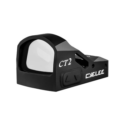 Cyelee CT2 Shake Awake Green Dot Micro Mini Reflex Sight 3MOA for RMR/SRO Foo...