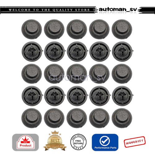 25Pcs Fits Toyota 90467-07217 Engine Cover Radiator Support Side Shield Clip - Picture 1 of 9