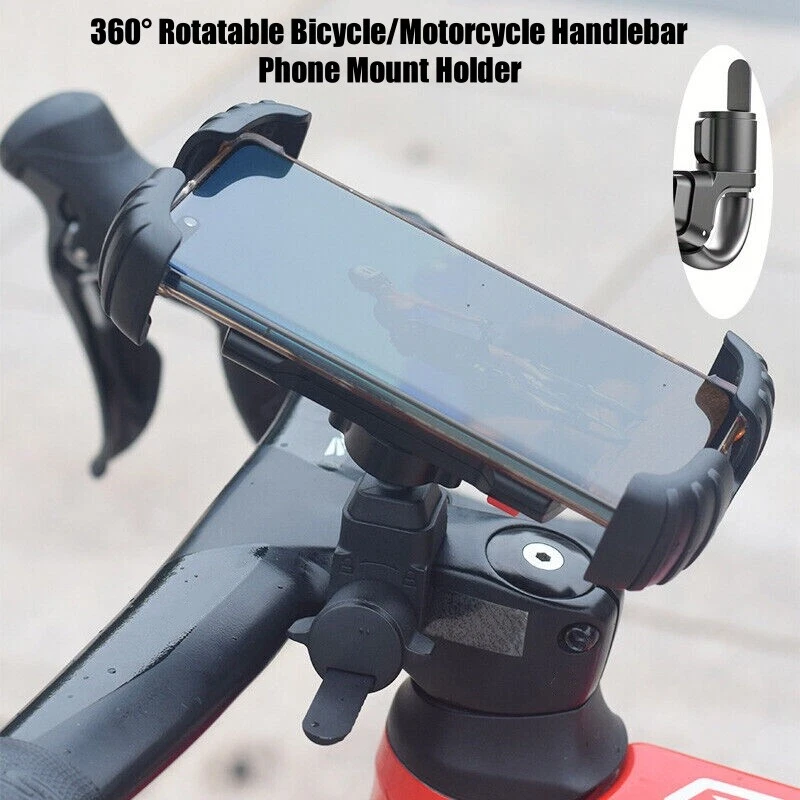 For Samsung S24/S23/S22/S21 Ultra Motorcycle Bike Bicycle Handlebar Mount Holder - Image 2 of 4