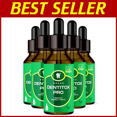 Dentitox Pro Comprehensive Oral Care - 5 Bottles