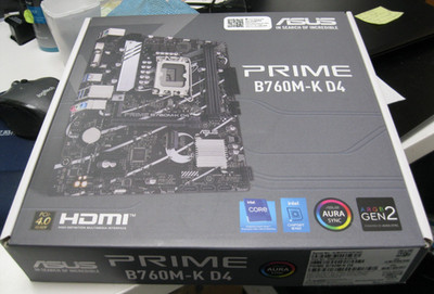 ASUS PRIME B760M-K D4 Socket LGA 1700 DDR4 M-ATX Motherboard BRAND NEW