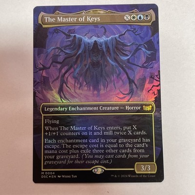 The Master of Keys (Borderless) Commander: Duskmourn: House of Horror Foil #4