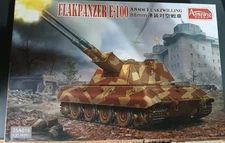35A016 1:35 Amusing Hobby Flakpanzer E-100 88mm Flakzwilling