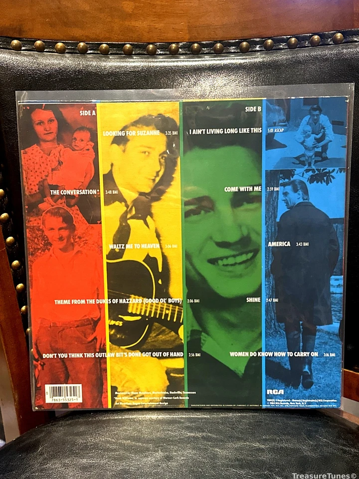 Waylon Jennings - Waylon's Greatest Hits Vol.2 Vinyl LP - Image 2 of 2