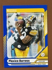 2024 Donruss Plaxico Burress #88 Press Proof Blue