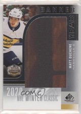 2020-21 SP Game Used NHL Winter Classic Banner Year Relics Matt Duchene vm9