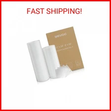 Wevac Vacuum Sealer Bags 8x50, 11x50 Rolls 2 pack for Food Saver, Seal a Meal, W