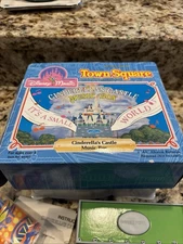 Disney Magic Town Square Cinderella’s Castle Music Box Plays"It's A Small World"