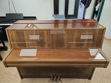 YAMAHA UPRIGHT PIANO C108 IN MAHOGANY MADE IN 1976, 5 YEAR GUARANTEE