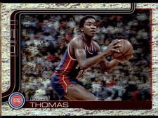 2025-26 Topps #269 Isiah Thomas Crackleboard Detroit Pistons