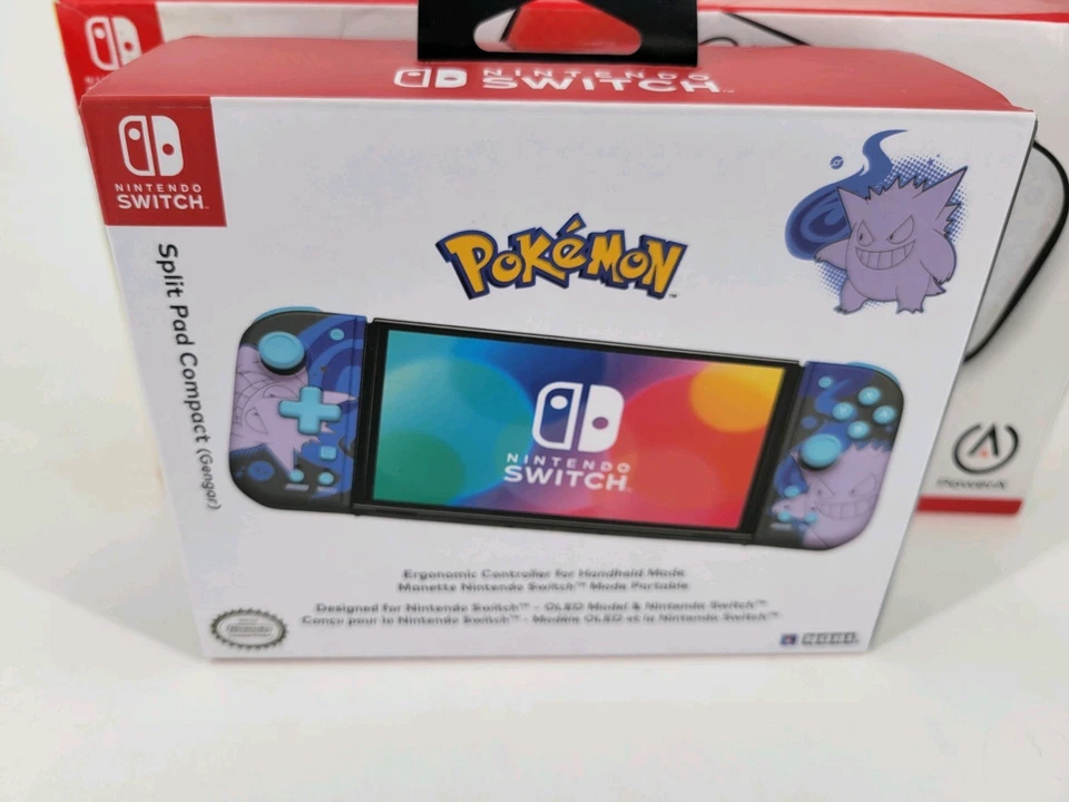 Nintendo Switch Accessory Bundle, Case, Headphones, Hori Pokemon Joycon - Image 4 of 4