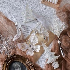 Transparent Colorful Christmas Acrylic Crystal Pendant Christmas Decorations