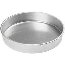 Heavy Duty Round Aluminum Layer Cake Pan 10 x 2 Inch Baking Mold Tin