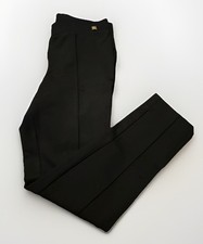 ANNE KLEIN Women's Black Front Seam Skinny Dress Pants Sz.10