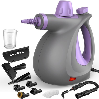 #ad Pressurized Handheld Multi Surface Natural Steam Cleaner with 12 pcs Accessor... $84.63