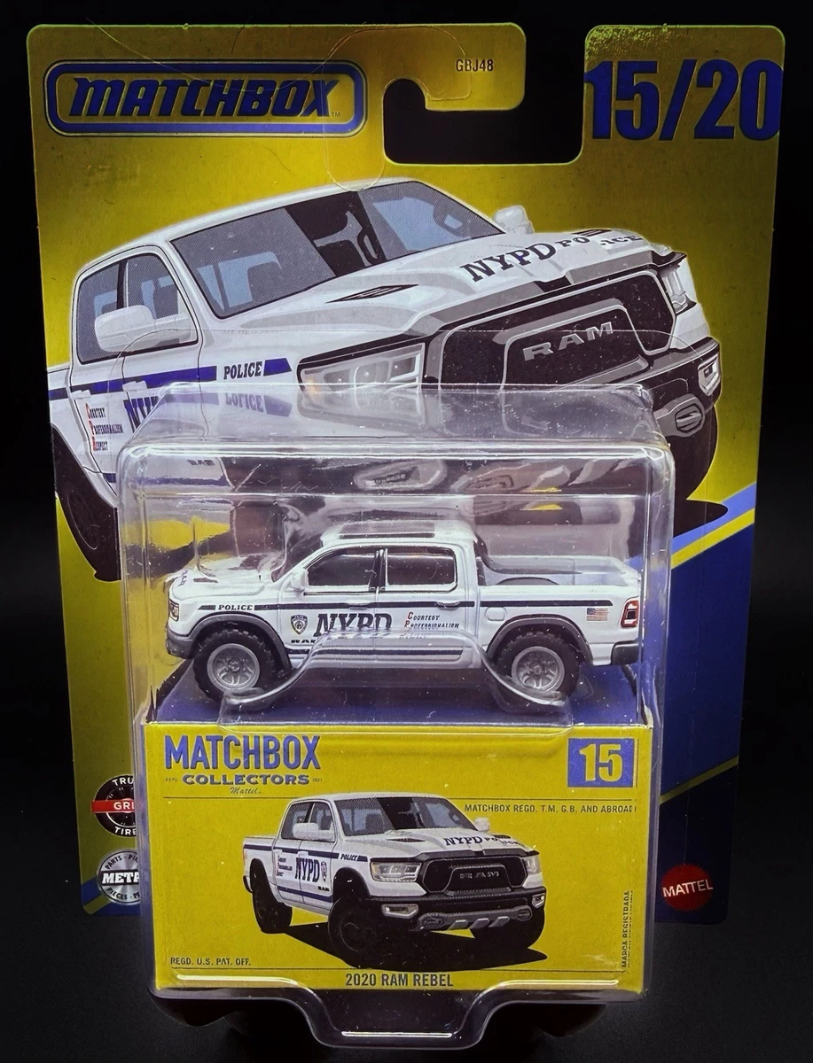 Matchbox New York Police Department Contemporary Manufacture
