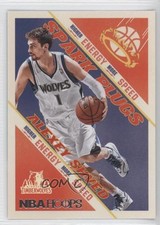 2013-14 NBA Hoops Spark Plugs Alexey Shved #7 0d2