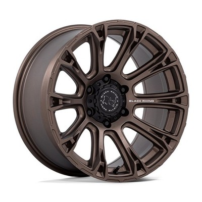 18'' Black Rhino Hard Alloys BR020 Diamondback Burnt Bronze 18x9 6x135 12mm Wheel