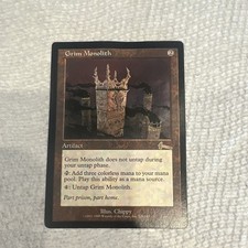 Grim Monolith 126 Urza's Legacy for sale | eBay
