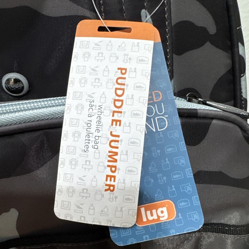 Lug Puddle Jumper Wheelie CAMO ICE Wheeled Luggage Carry On Bag Style NEW w/tags - Picture 6 of 9