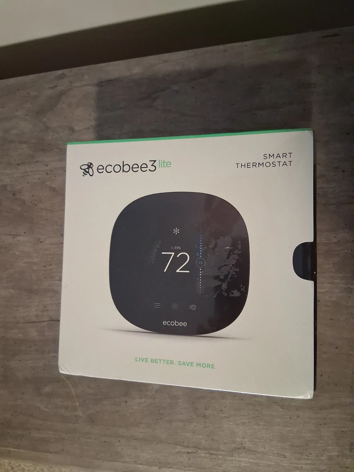 ecobee3 lite Smart Thermostat Wi-Fi Alexa Google Home New Sealed