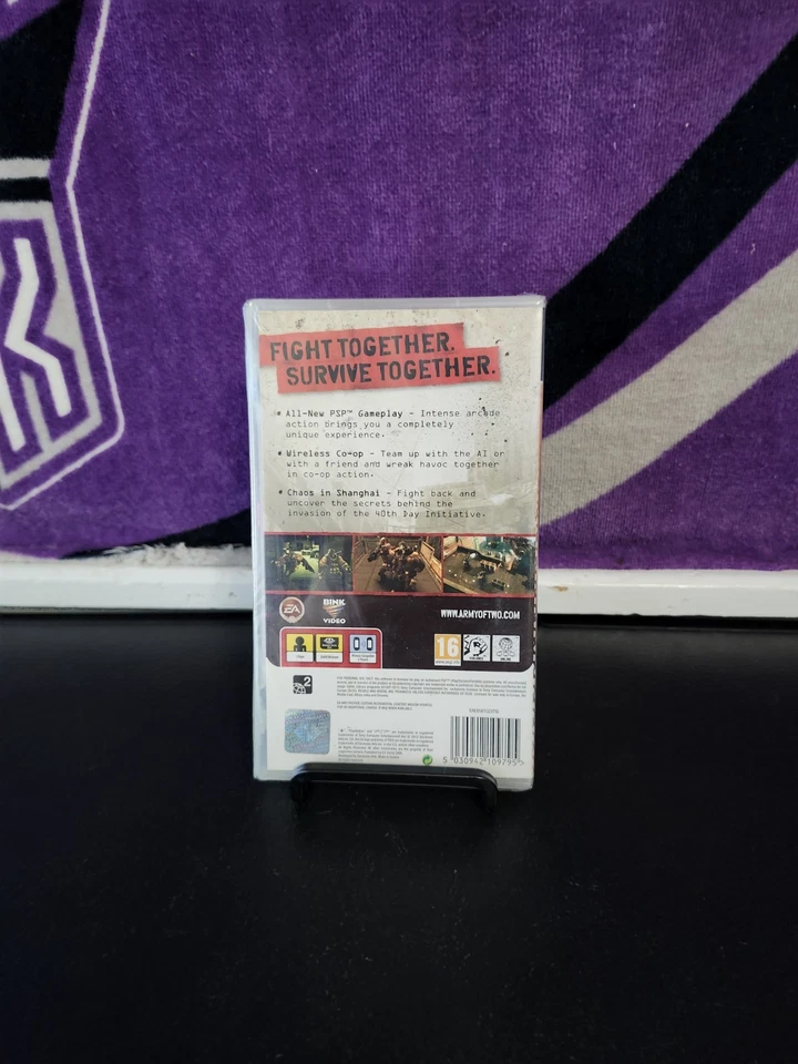 PSP Essentials Game Army Of Two 40th Day (Sealed) @2012 - Image 2 of 2