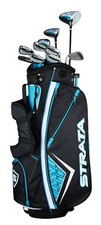 New Strata Golf Ladies Strata Plus 14 Piece Complete Set With Bag Ladies Flex