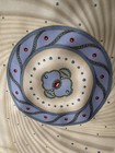 New Fabergé France Luxury Silk Scarf Jewels & Gems Blue White 45" Square — photo 3