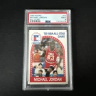 1989-90 NBA Hoops Michael Jordan #21 All-Star Game PSA 9 Chicago Bulls Card