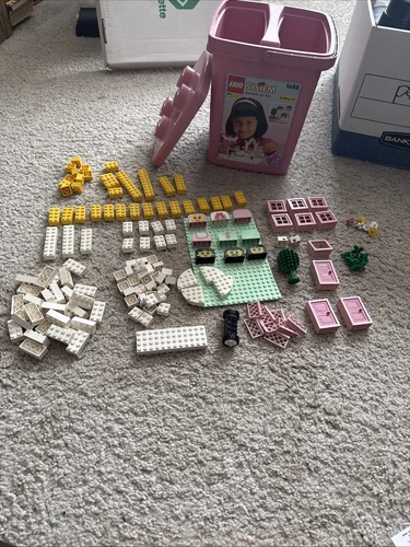 Vintage Lego Universal : Basic 1688 Basic Building Set For Her Near Complete EUC