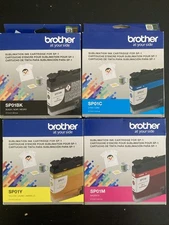 4 - Brother Sublimation Ink Cartridges Black Yellow Cyan Magenta SP-1 * M154 *