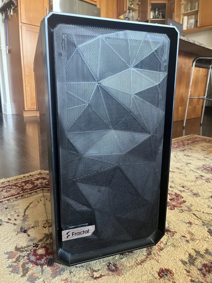 Fractal Design Meshify 2 Mid-Tower Case Black Light Tempered Glass FD-C-MES2A-03 - Image 4 of 4