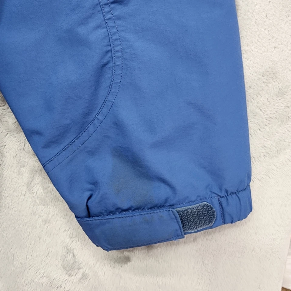 Lands End Jacket Mens XXL/T 50-52 Blue Hooded Windbreaker Drawcord Hem Outdoors - Image 4 of 4