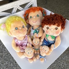 Hugga Bunch vintage dolls 1980s Precious Hugs Hugsy Tickles Hugglets clothes