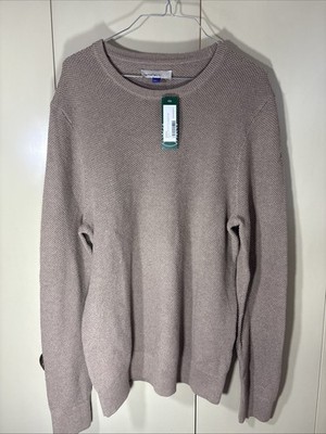 Artefact Brown Modern Textured Sweater Size Large NWT