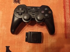 Manette PS2 sans fil noir vibration turbo analogique SLEH-00062