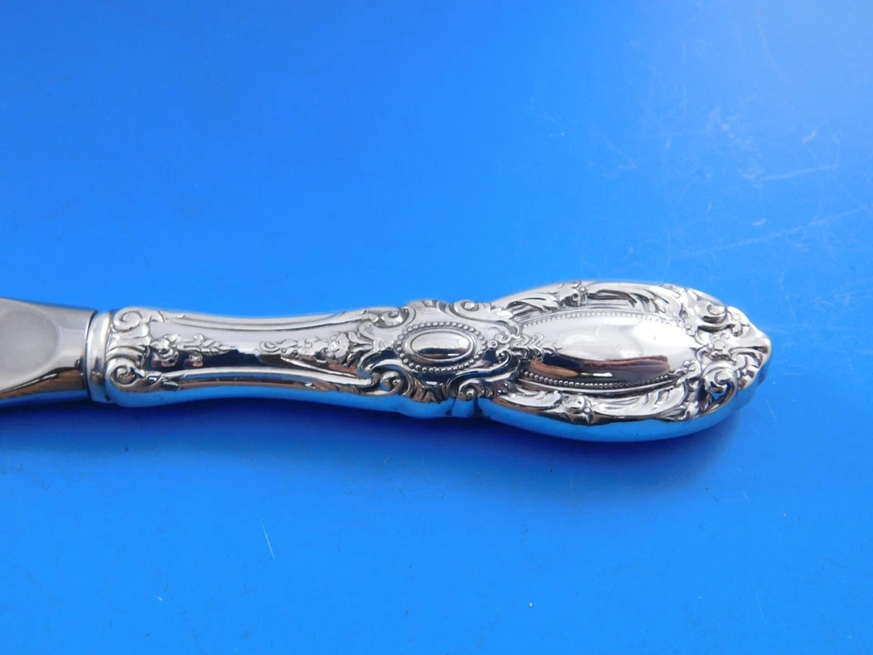 Juego de 4 esparcidores de mantequilla de plata esterlina King Richard by Towle HH moderno de 6 1/4" Foto 3 de 3